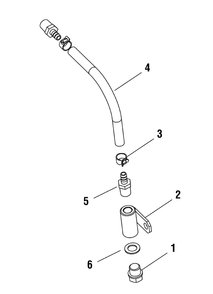 Exhaust Oil Group (80003406) Diagram and Parts List for 866057-EX20-S  Briggs and Stratton Saw